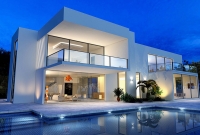 Flexible Construction Modern Luxury House with Pool